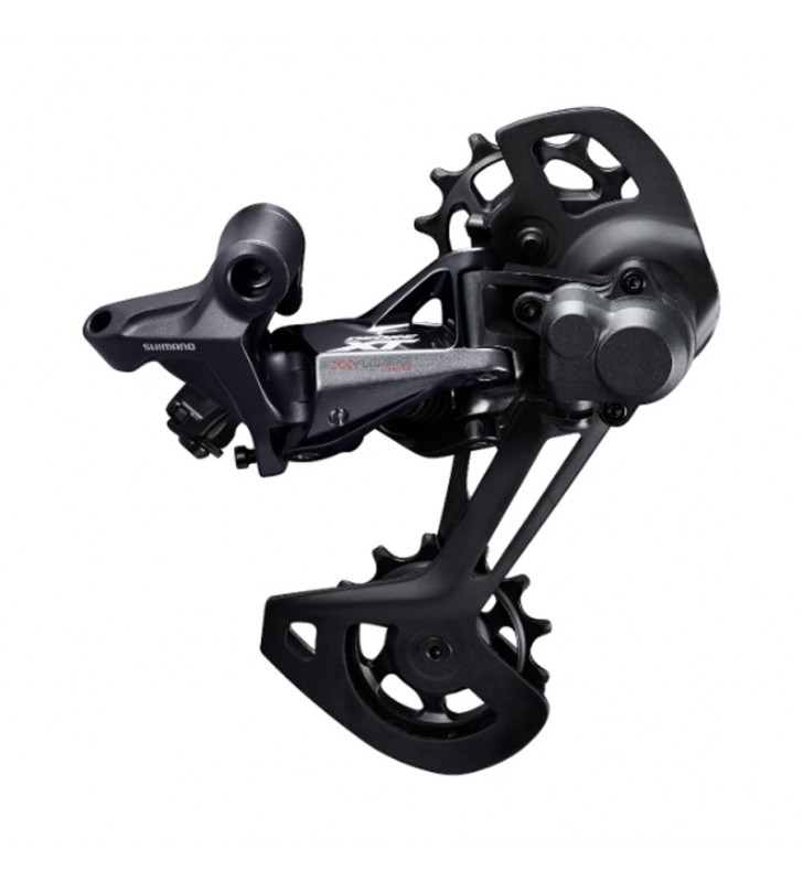 Cambio trasero Shimano Deore XT M8120 12v doble plato Pata larga Negro